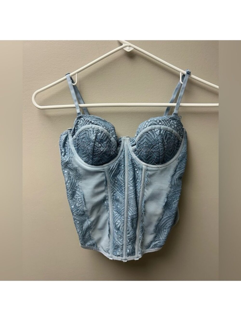 Garage Women’s Light Blue Corset‎ Top
